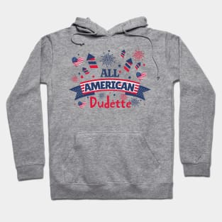 All American Dudette Hoodie